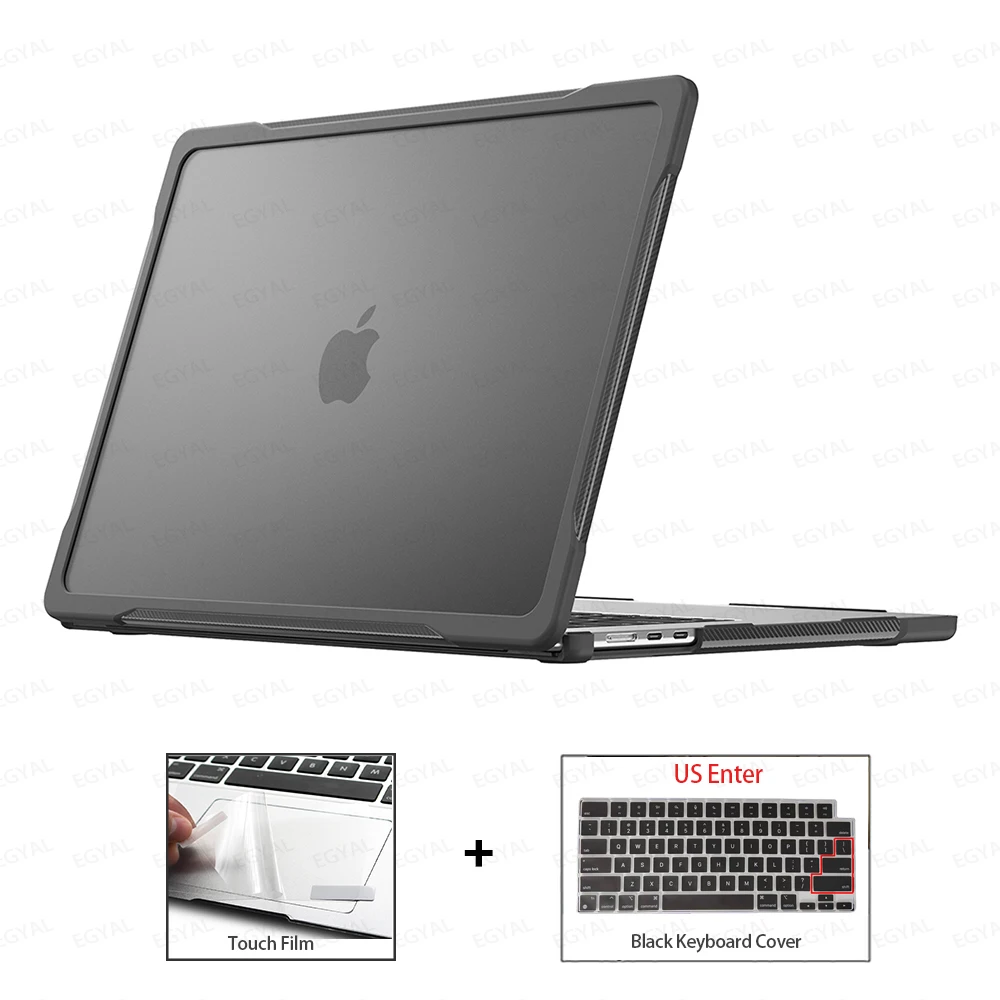 Premium Laptop Case with Touch Pad Membrane & Keyboard Film Cover