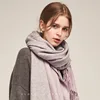 100% Wool Scarf Women Thickening Cashmere Winter Scars Shawls Fashion  Female Pashmina Scarves Oversized Keep Warm Warps 300g 3