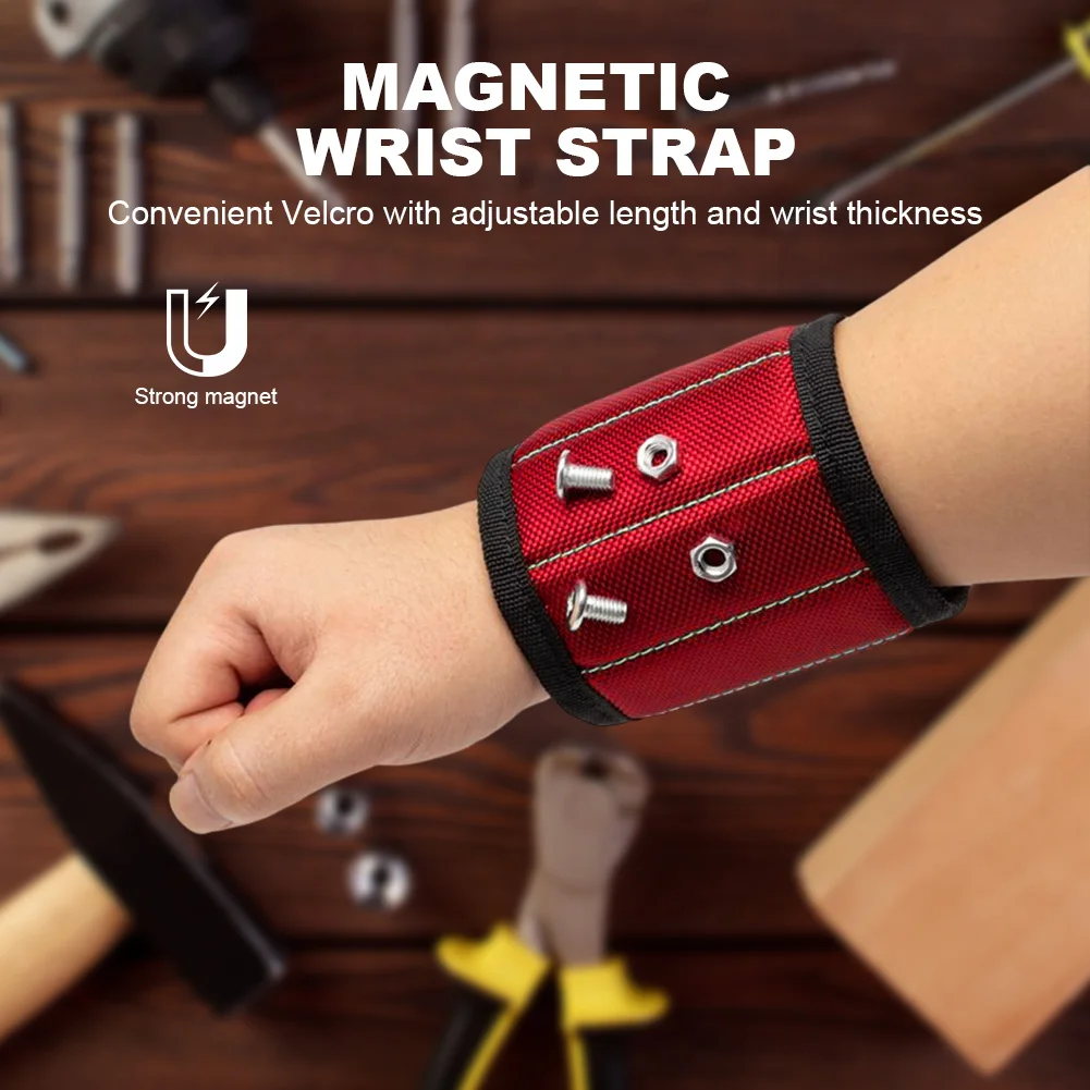 Drei Reihe Magnetische Armband Kit Portable Magnetic Tool Bag