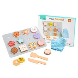 Deluxe Wooden Pretend Play Kitchen Set for Kids - Interactive & Educational Toy Collection (Bake Cooking)