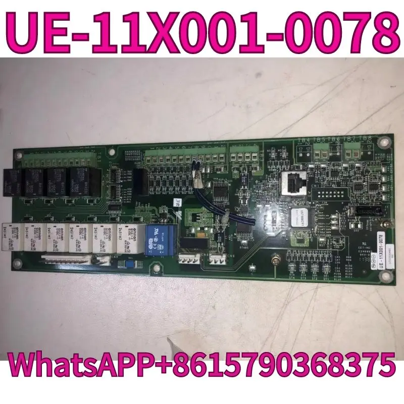 

Used UE-11X001-0078 frequency converter board tested OK and shipped quickly