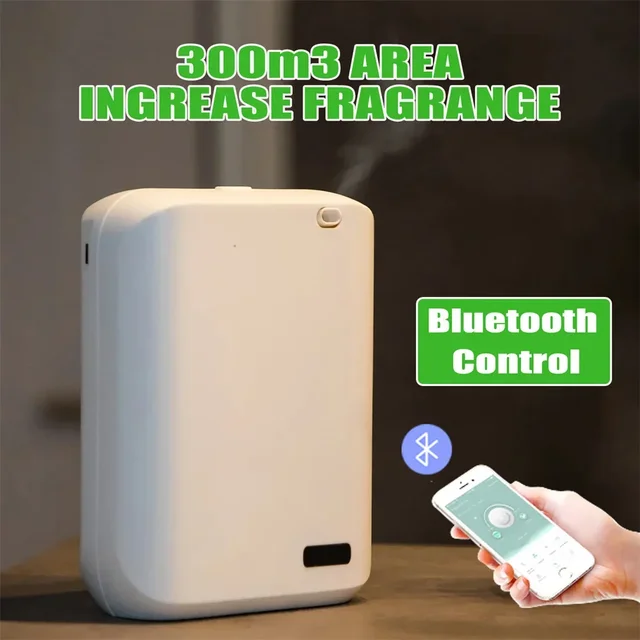 Essential Oil Diffuser Bluetooth Controlled Electric Diffuser Fragrance Device For Home 150ml Capacity Home Aromatherapy Machine 2