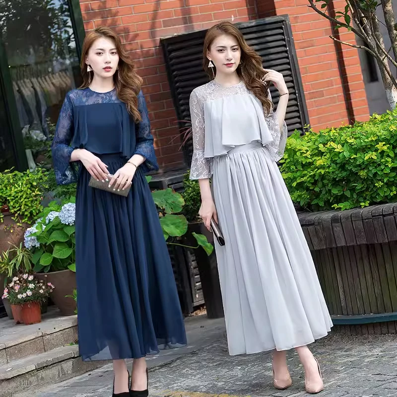 

Evening dress long 2024 new Korean style banquet dress