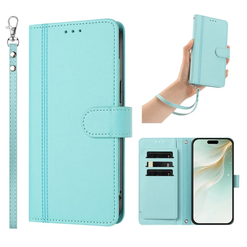 Premium PU Leather Flip Wallet Phone Case Cover