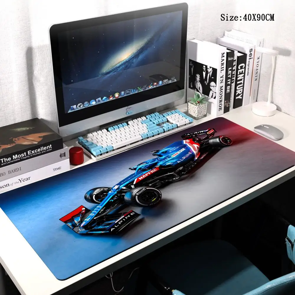 

Alpine Logo Tricolor XXL Rubber Large Mousepad Gamer Gaming Mouse Pad Accessories Desk Keyboard Mat Computer Laptop LOL Mausepad