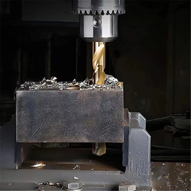 HSS M35 Cobalt Coated Twist Drill Bit Set Core for Wood Metal Hole Cutter Stainless Steel Wood Metal Drilling drill bit set