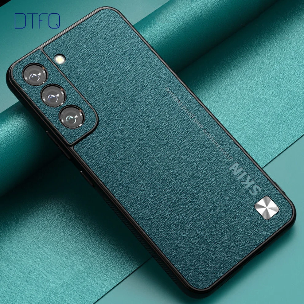 Per Samsung S22 Custodia Ultra Custodia In Pelle Per Samsung Galaxy S22 5G Cover Posteriore Coque Custodia Antiurto Per Samsung Galaxy S22 Plus