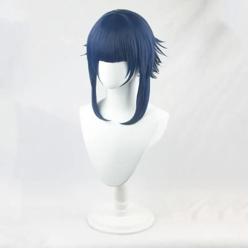 Naruto: Hinata Hyuuga | Blue Black Student cosplay Wig 15 Naruto Hinata Hyuga Dark Blue Black Wig Cosplay