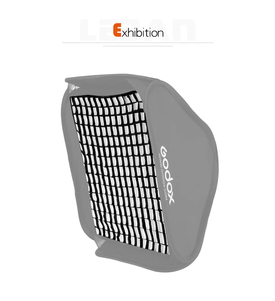 Grid Portable 40X40cm 50X50cm 60X60cm 80x80cm Photo Softbox Honeycomb Grid for S