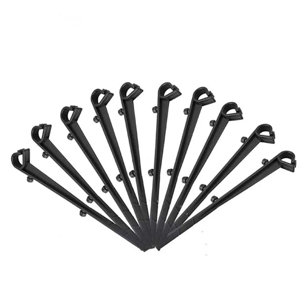 20pcs Gutter Clip Gutter Brush Clips Maintain Clean Gutters Plastic Fixing Clips Drain Guttering Cover Net Ground Nail 