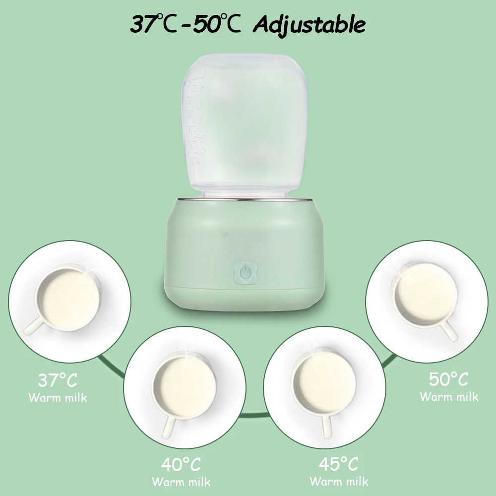 Bottle Warmer Portable Milk Warmer for Baby Milk Heater for Breastmilk Formula And Water with 4 Temperature Adjustment bottle warmer milk bottle heater
