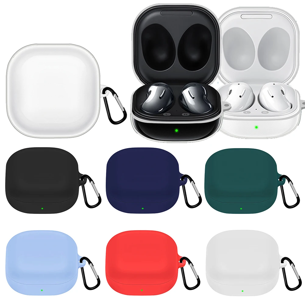 

Защитный чехол из ТПУ/силикона для Samsung Galaxy Buds 2/Buds + Gen 2/Buds 2 Pro/Buds Live, аксессуары для беспроводных наушников и наушников