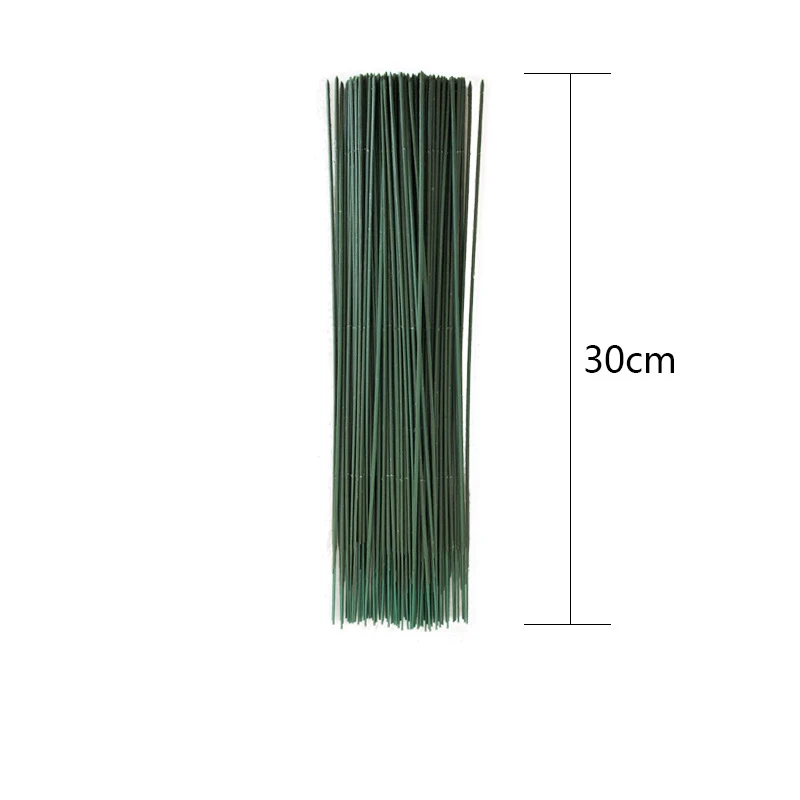 17 cm/25/30/40 cm Künstliche Blumen Stiele Rosenblätter/Basis Eisendraht Stiel DIY Seife/Papier Blume Stub Zubehör Stiele Handwerk Dekor – Detail 5