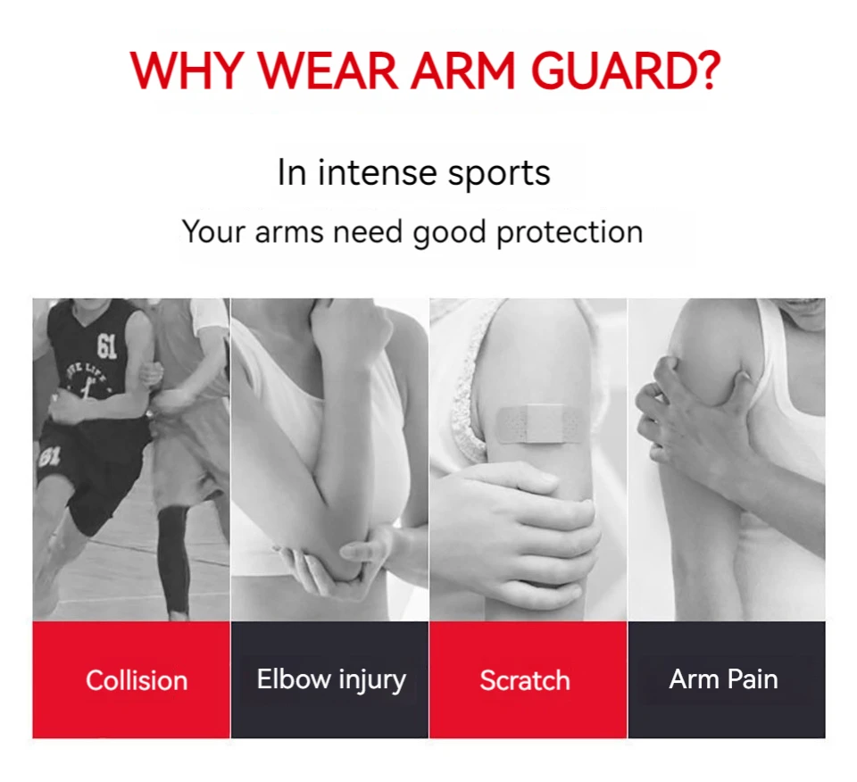 Loogdeel 1 Stück elastische Sport Ellbogens chützer Belüftung druck Silikon Anti-Rutsch-Armschutz Basketball Tennis Schutz ausrüstung – Detail 2