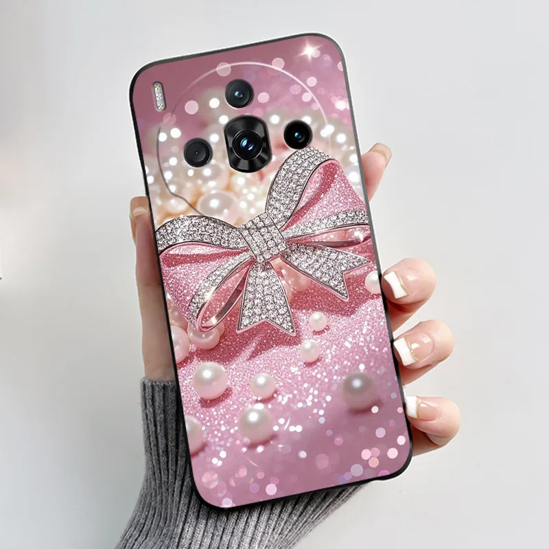 Aesthetic Fashion Cat Black Soft Silicone Shockproof Phone Case