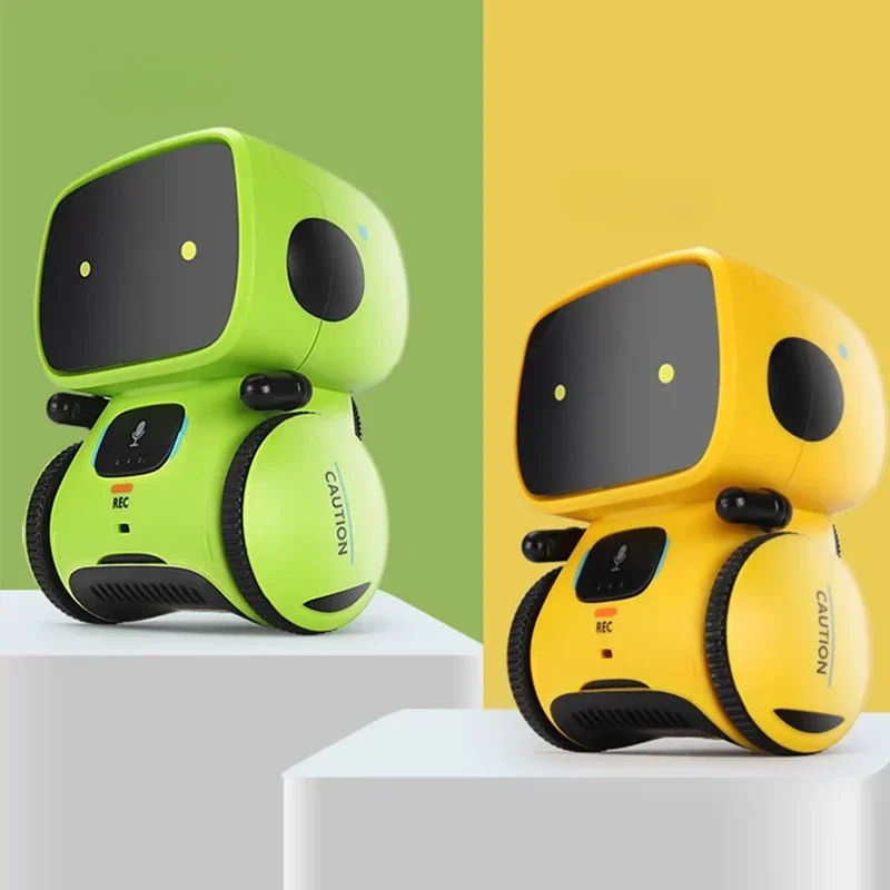 Toy Robot Voice Control Interactive Robot Cute Toy Smart Robot for Kids Dance Voice Command Touch Control Toys Birthday Gifts