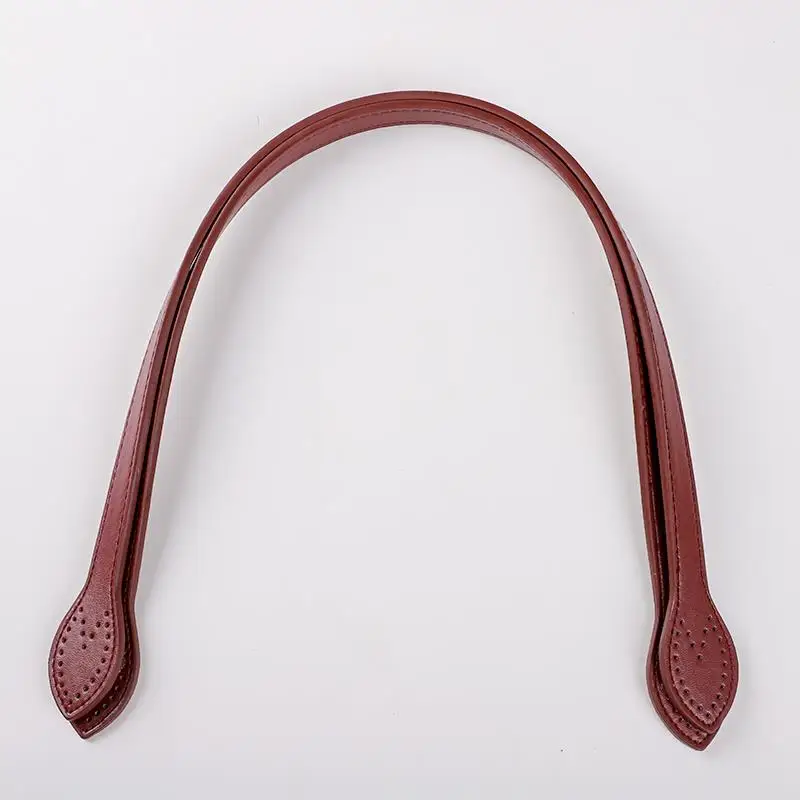 Set of 2 PU Leather Bag Straps - 60cm Replacement Handles for DIY Handbag Crafting and Accessories