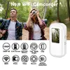 Mini WiFi Action Camera 1080P 30fps Digital Video Camera with 0.96in LCD Screen Built-in Rechrageable Battery Motion Detection 5