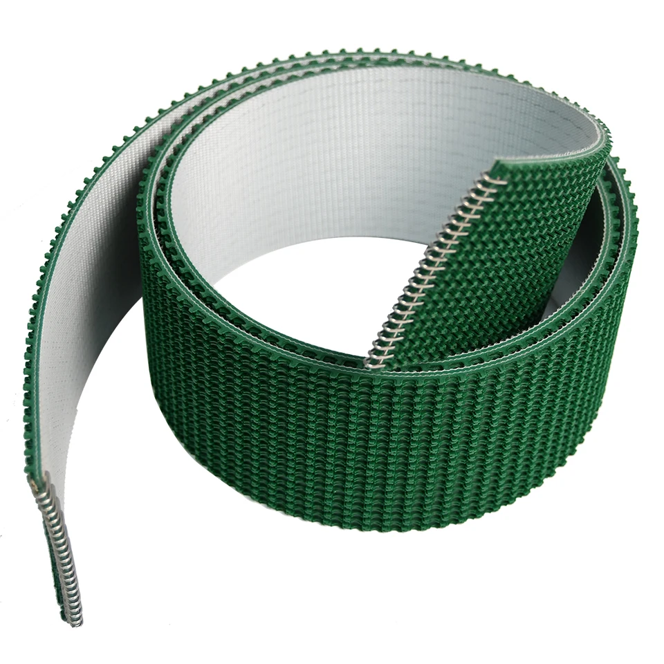 XILYZMO PVC Material Conveyor Belt, Replacement Drum Feed Belt Belt, Green Material