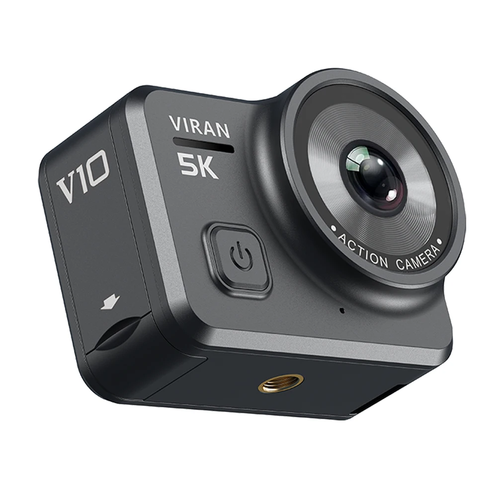 thumbnail image 1 of Cámara de acción V10 5K30fps estabilización de imagen electrónica 2 "Touch LCD 4K cámara de acción impermeable Dashcam detección de movimiento, 1 of 4