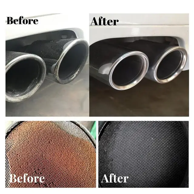 3pcs/set Car Engine Catalyst Converter Cleaners Automobile Engine CSV Cleaning Accelerators Catalysts Easy To Clean 4