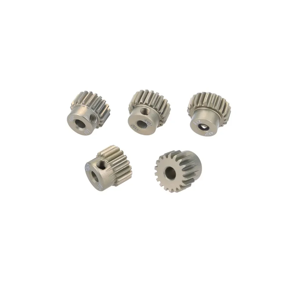 48DP 3,175mm Aluminium Metall Ritzel Motor Getriebe 13T-20T 21T-25T 26T-30T 31T-40T 41T-48T Für 1/10 RC Autos Lkw Drift Modell Motor – Detail 17