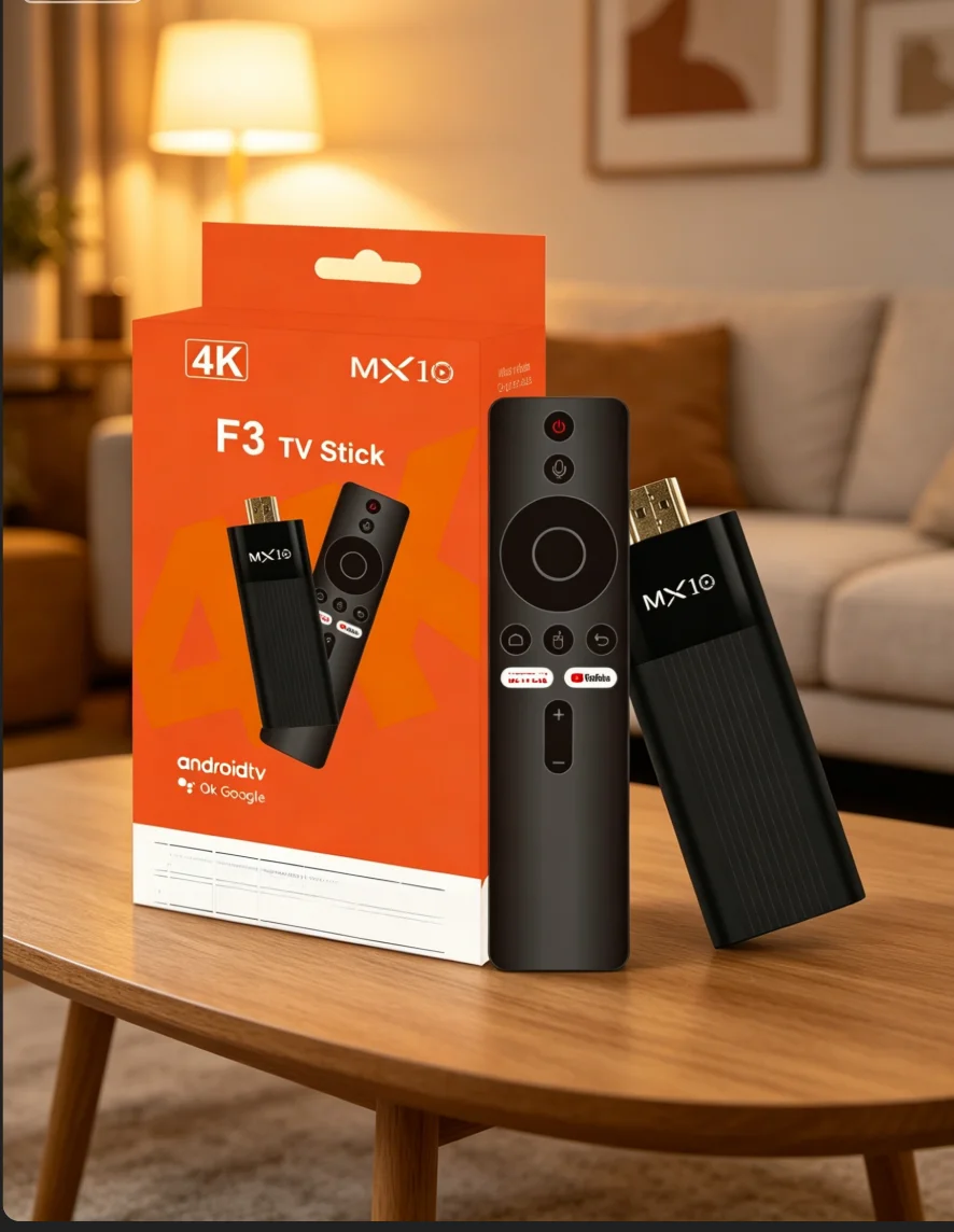 Tv Sticks 2gb 16gb 1 Unit Android 2024 Stb Mx10 F3 Tv Box Android 4k Eu Android Tv Stick - 2