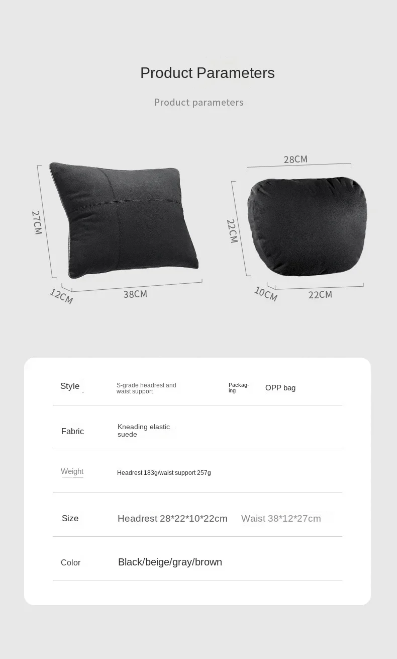 2PCS Auto Kopfstütze Nackenstütze Sitz/Maybach Design S Klasse Weiche Universal Einstellbare Auto Kissen Nackenstütze Kissen hohe Qualität – Detail 19