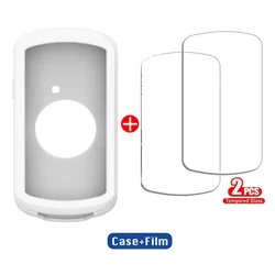 Premium Tempered Glass Screen Protector with Full Coverage Bumper - Garmin 530 (White Case Glass)