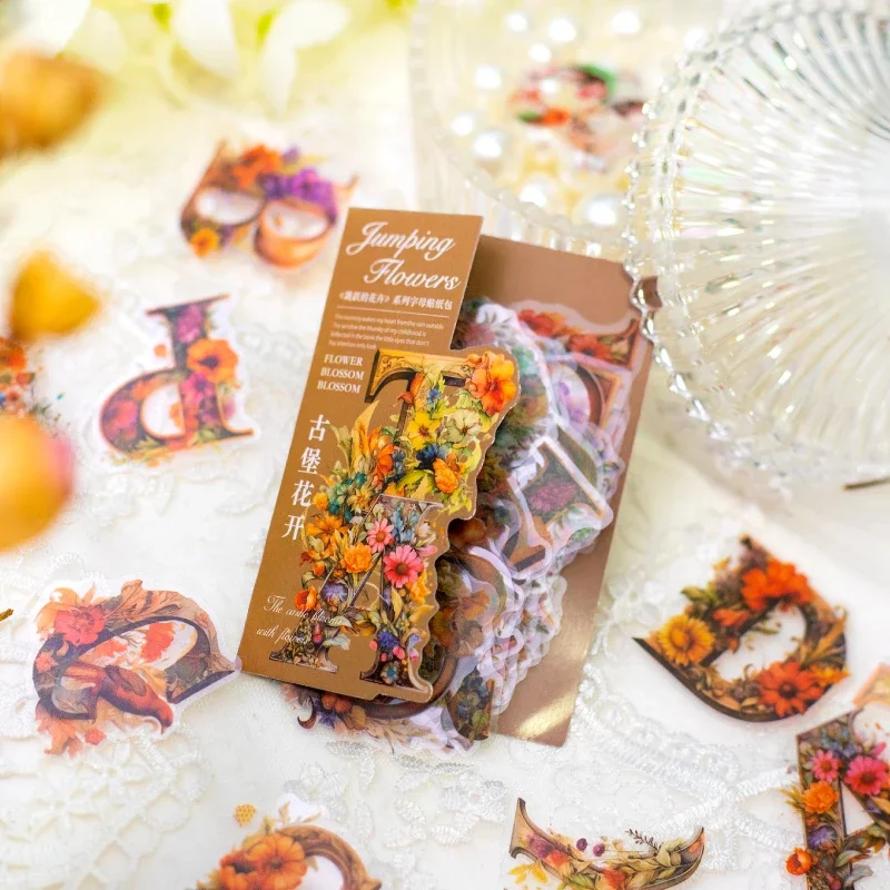 80 Fogli Pet Sticker Bag Wishing Bottle Handbook Background Dream Beautiful Materiale Decorativo Adesivi Scrapbook 155*90Mm