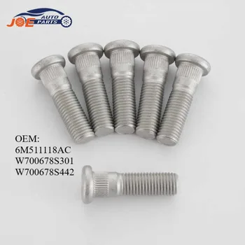 Wheel Bolts For FORD FOCUS  Mondeo 6M511118AC W700678S301 W700678S442 1