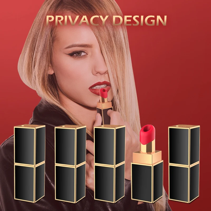 Lipstick Vibrator LICKLIP Sex Toys for Women Sucking Portable Bullet Clitoris Stimulator G-spot Massage Va_voghion.com
