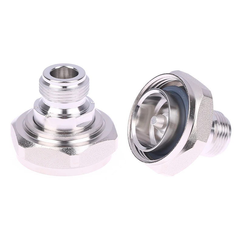 

1Pc Copper DIN Adapter N Female Turn 7/8 Male DIN Adapter 1/2 Female Turn 7/16 Male Cable Socket Jack Coaxial RF Connector