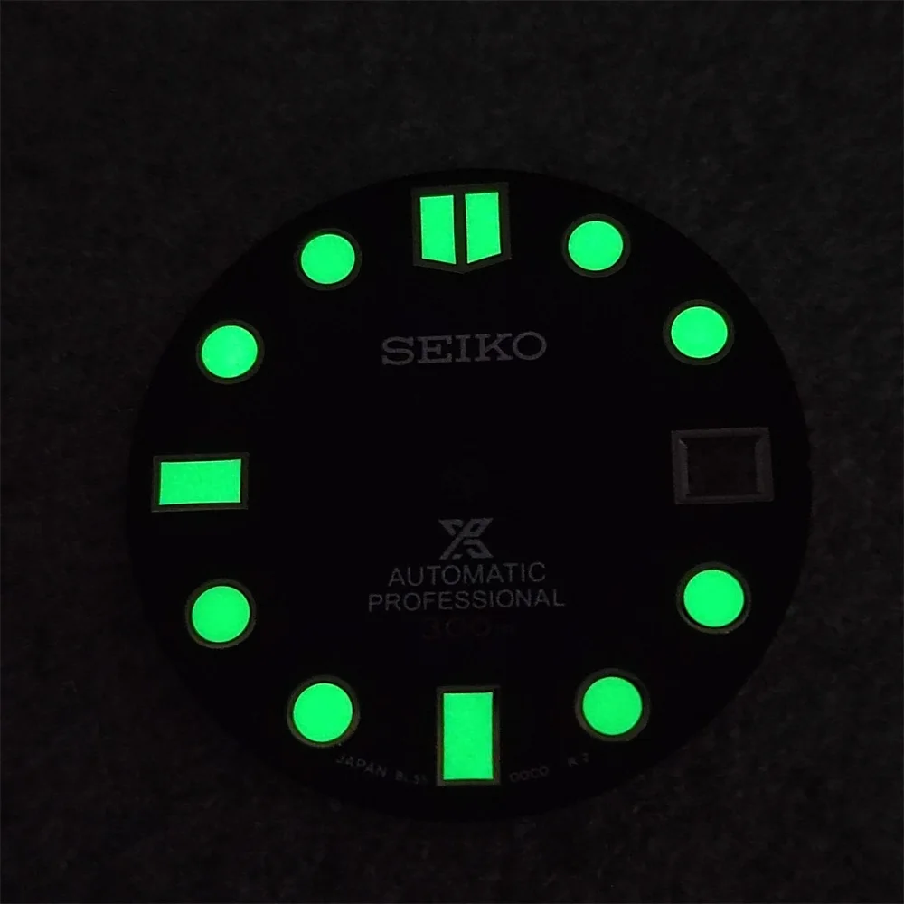 NH35 Fish Scale Texture Dial for Seiko Diving Watch Face