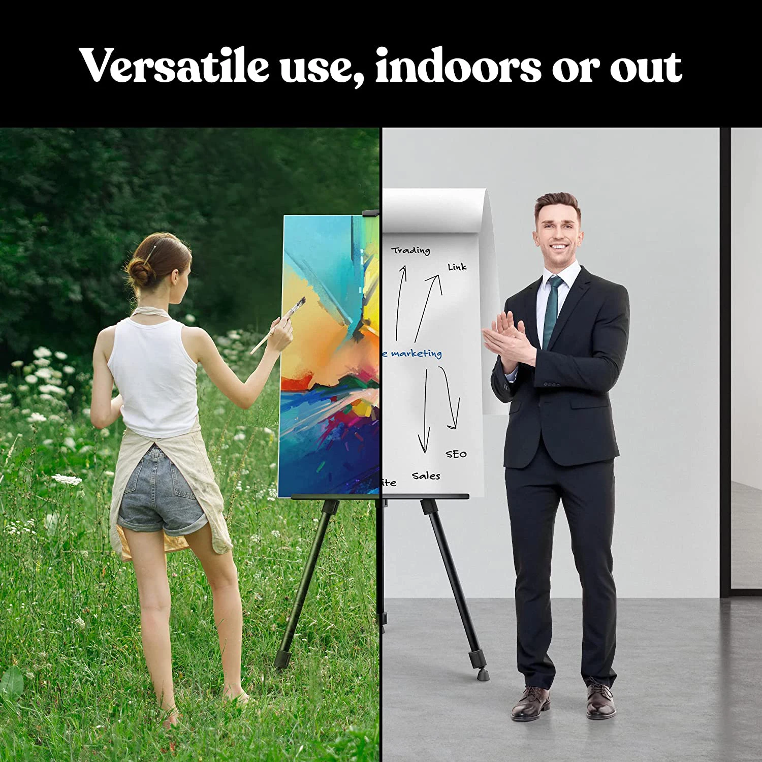 Tabletop Easel Stand Collapsible Easel Art Boards Aluminum Tripod Display  Easel for Posters Party Displaying Art Book Cemetery - AliExpress