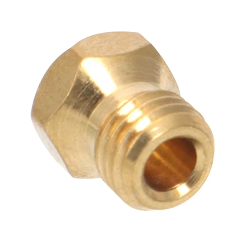 10pcs Brass Burner Nozzle M6*0.75, gas burner nozzle