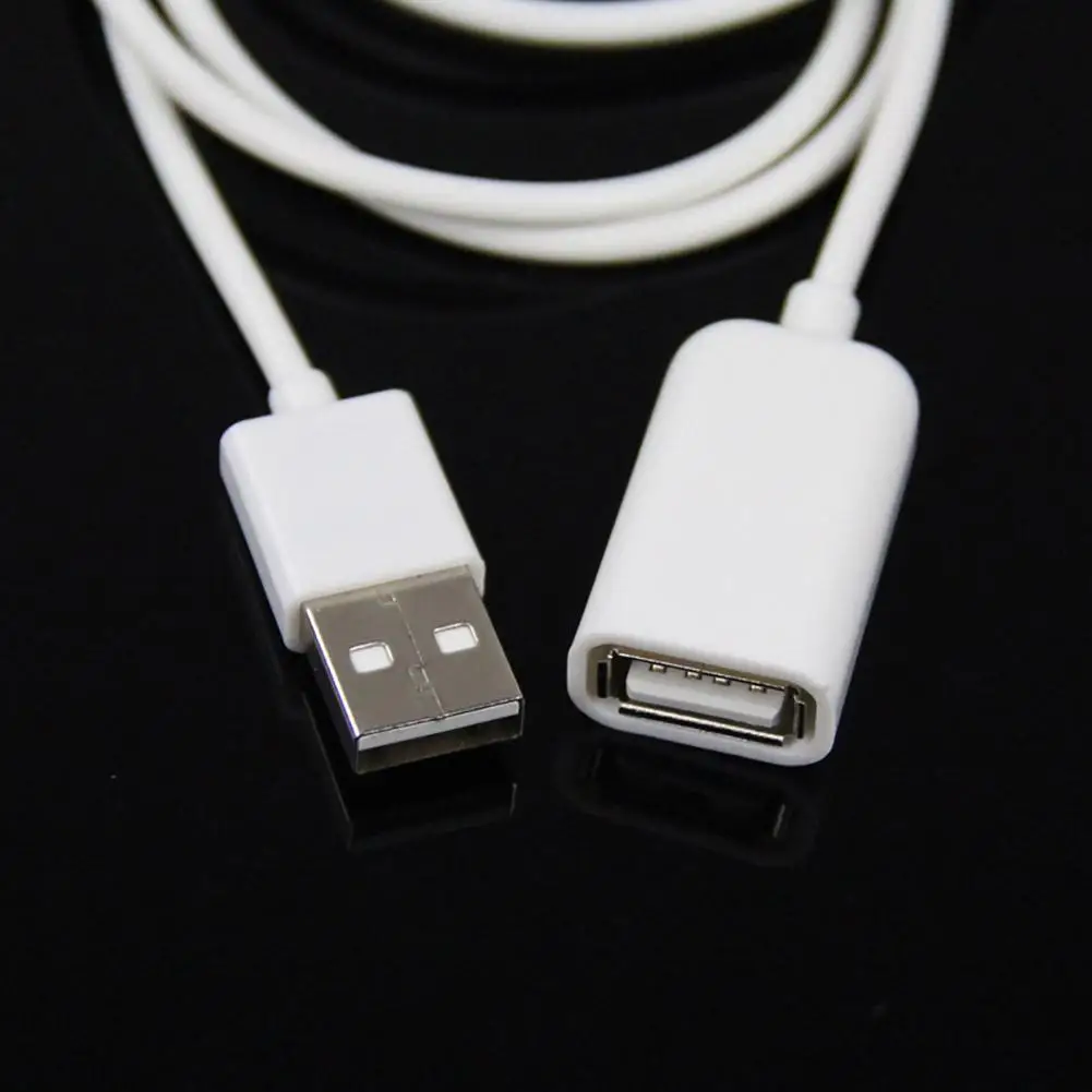 1M USB 연장 케이블 남성-여성 연장 케이블 데이터 충전 케이블 고속 USB..