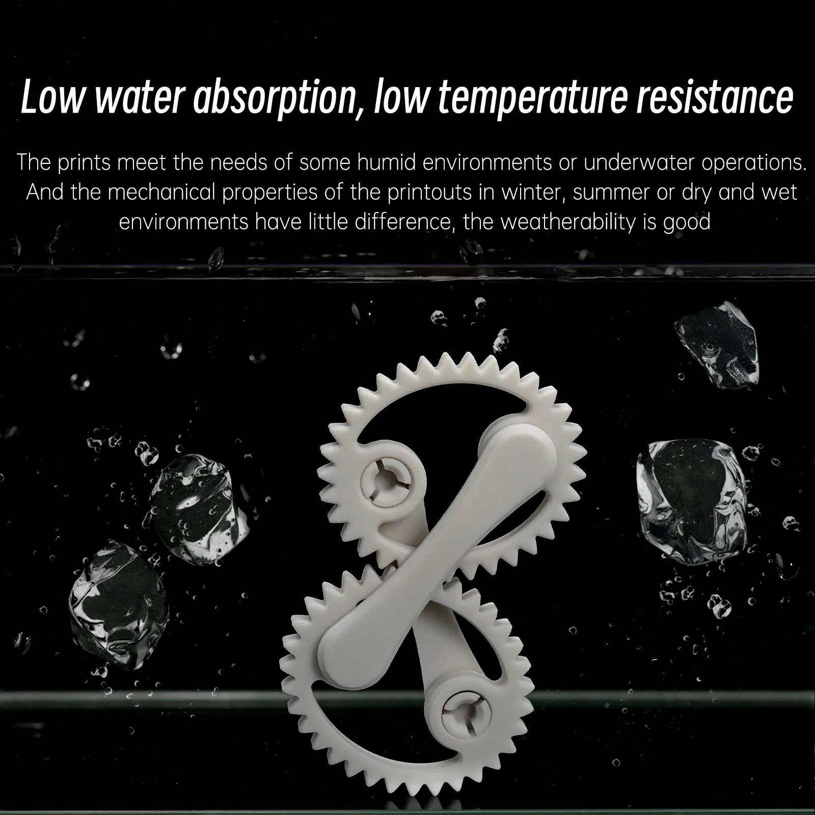 Resione Anti-impacto-resistente Alto Resistente Abs Como Resina uv 3d Durável Náilon-como Resina para Elegoo Mars Anycúbico Impressora 3d - Imagem 6