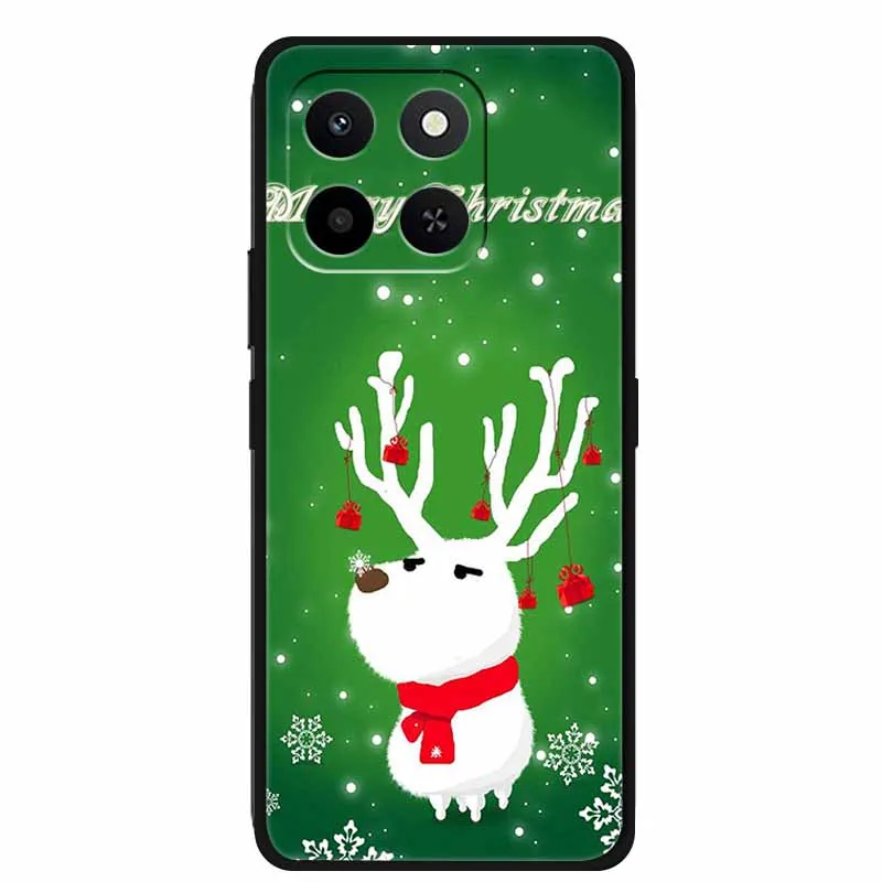 Festive Soft TPU Silicone Christmas Phone Case – Lovely Design