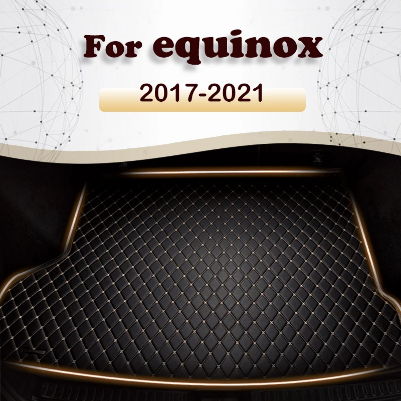 

Коврик для багажника автомобиля для Chevrolet Equinox 2017, 2018, 2019, 2020, 2021, пользовательские автомобильные аксессуары, украшение интерьера автомобиля