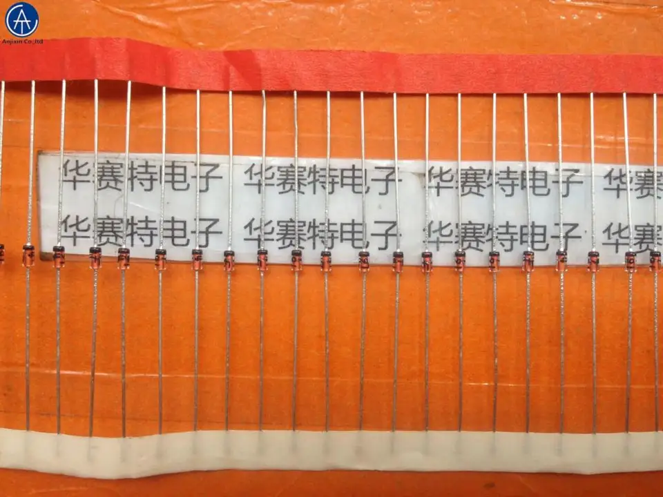 50 Pack Original 1N914 Diodes DO-35 Silkscreen