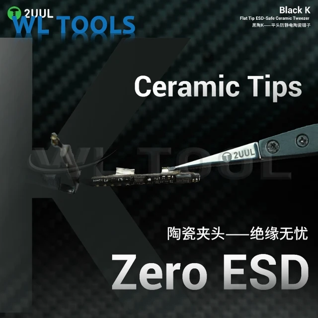 جفت سيراميك 2UUL TW32 برأس عريض (Flat) 4