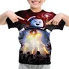 Cartoon Anime T-Shirt Ghostbusters Print Children's T-Shirts Summer Short Sleeve Boys Girls Tops Clothes Kids T Shirt 4-14 Years 6