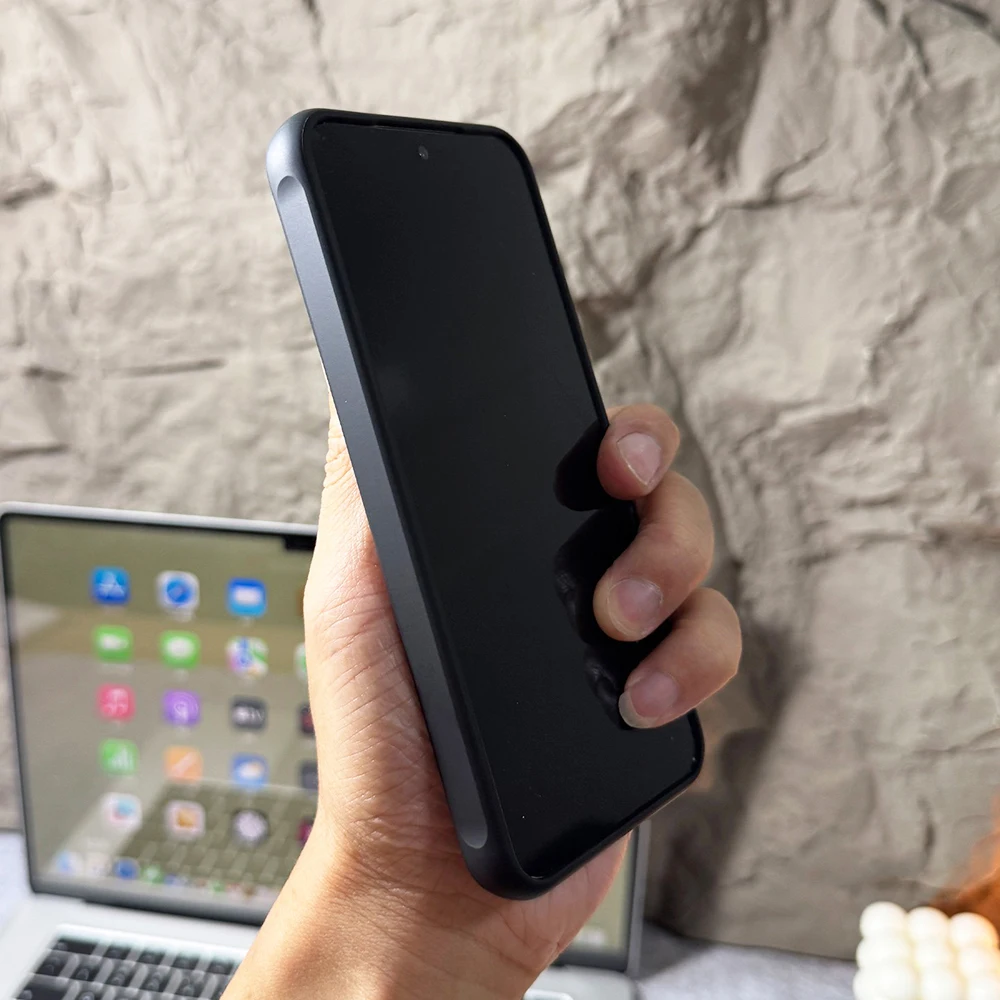 Enhanced Shockproof Hybrid Matte Armor Case - Durable Hard Cover