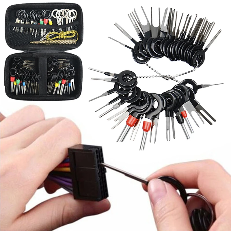 

Car Terminal Removal tool Pin extractor kit Wiring Crimp Connector electric tools car Car Disassembly Tool Win Connector