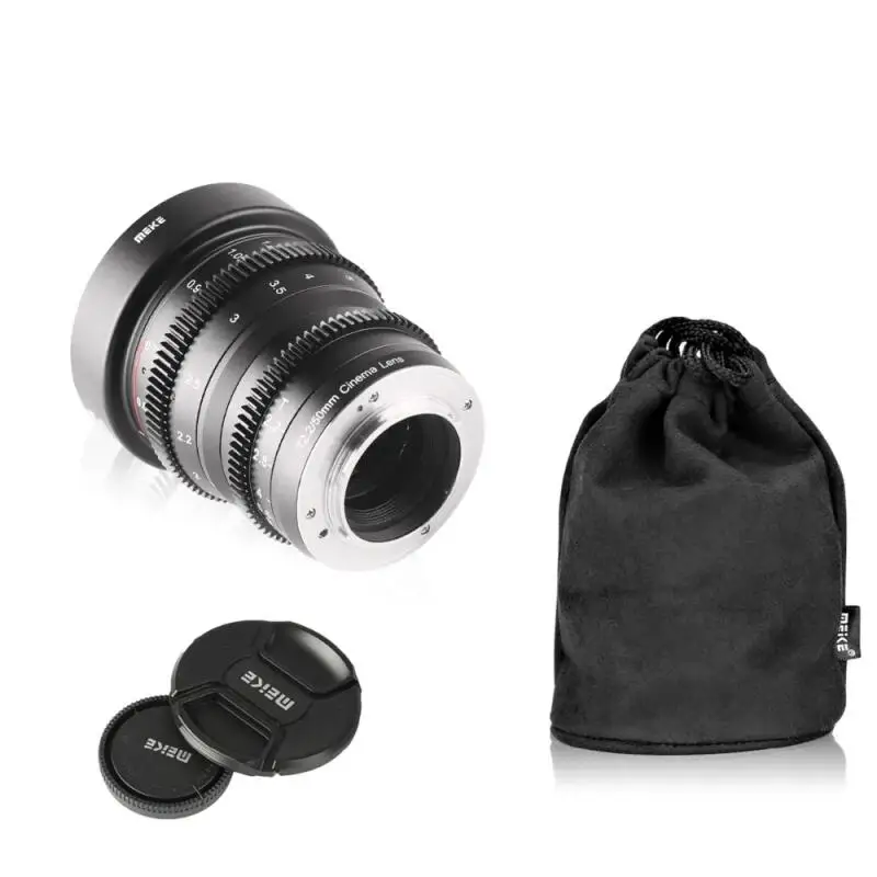 MEIKE 12/16/25/35/50/65/85mm T2.2 Cinema Lens Series Large Aperture Manual Focus