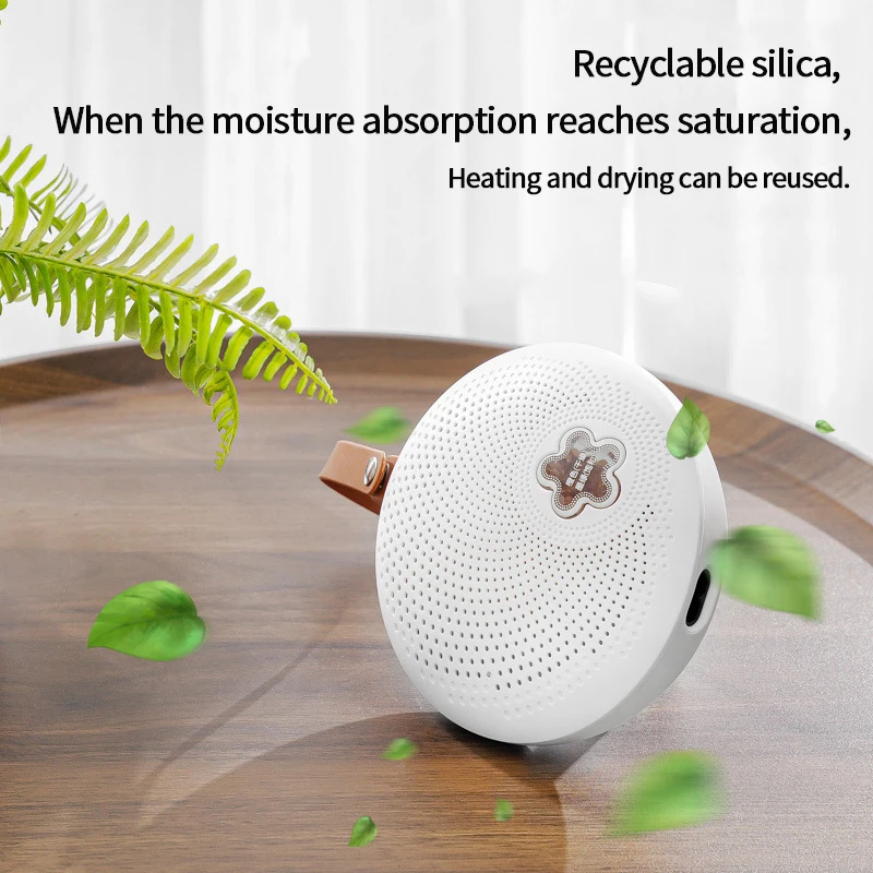 Mini Air Dryer Reusable Portable Electric Dehumidifiers IndoorIndoor Moisture Proof Home Office for Closet Shoe Cabinet