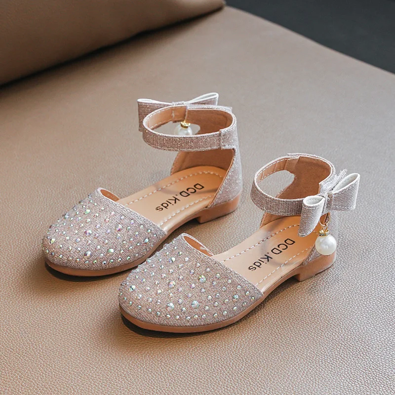 Girls Leather Flats Dress Shoes Wedding Party 21-35 leather shoes girls shoes girls flats girls high heel shoes