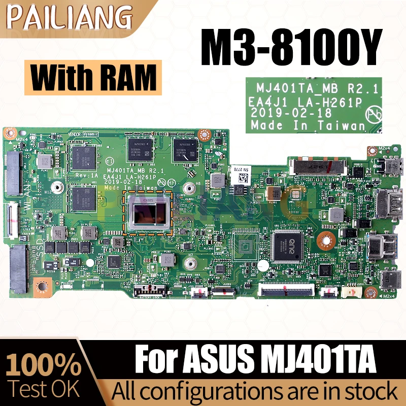 

Для ноутбука ASUS MJ401TA материнская плата для ноутбука SRD23
