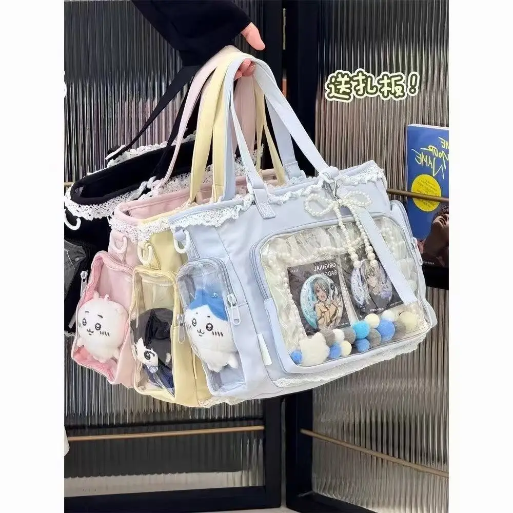 ballet girl large appetite itabag japanese two dimension single shoulder crossbody bag gift for friends women's handbag Ballet Girl Large Appetite Itabag Japanese Two-Dimension Single Shoulder Crossbody Bag Gift For Friends Women'S Handbag 2